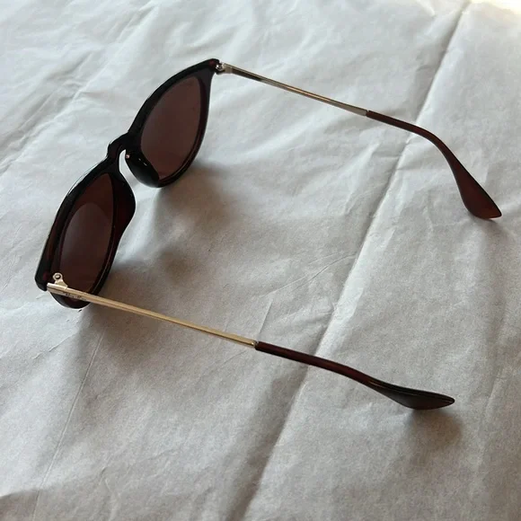 Ray-Ban Erika (RB4171) Brown/Gold Sunglasses